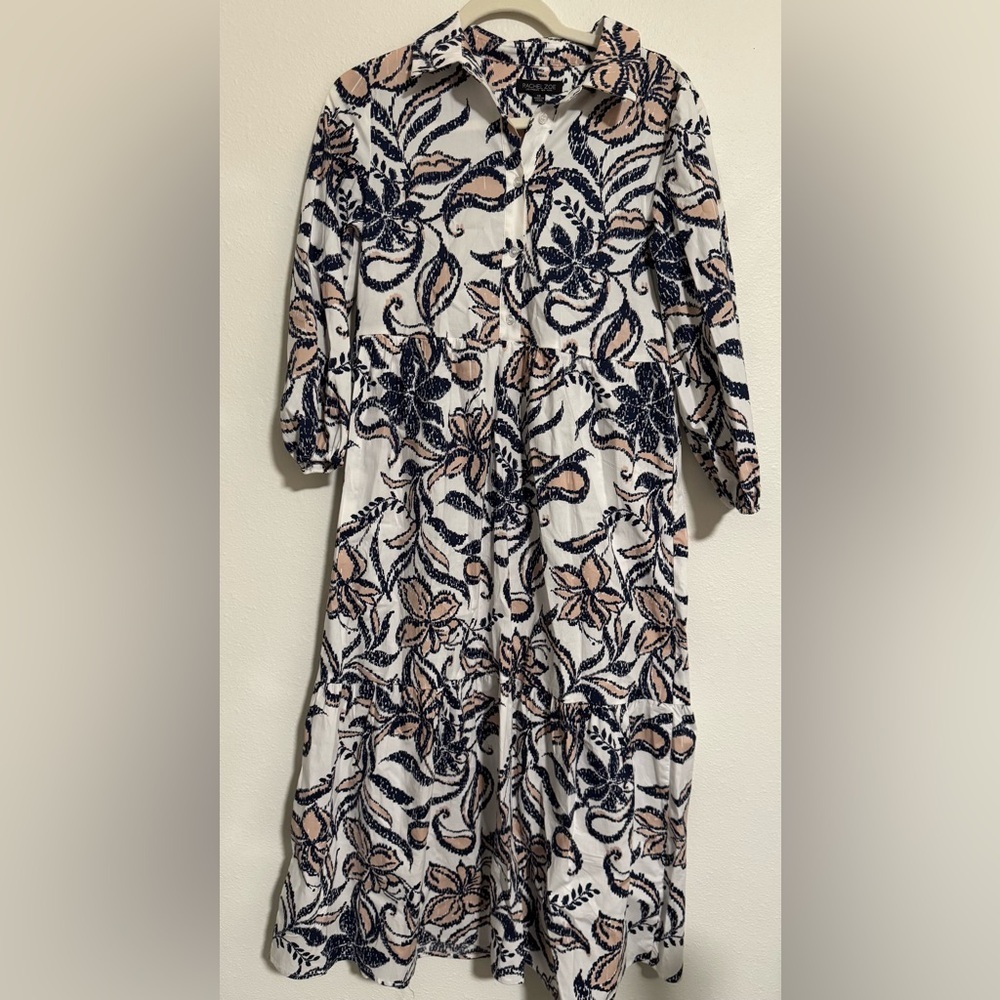 Rachel Zoe patterned long dress woman’s XS